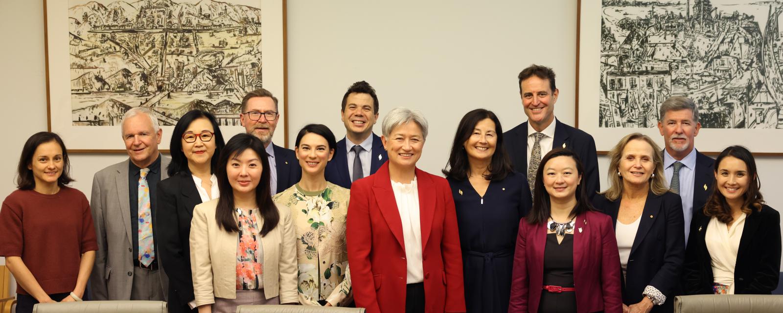 FM and board members 