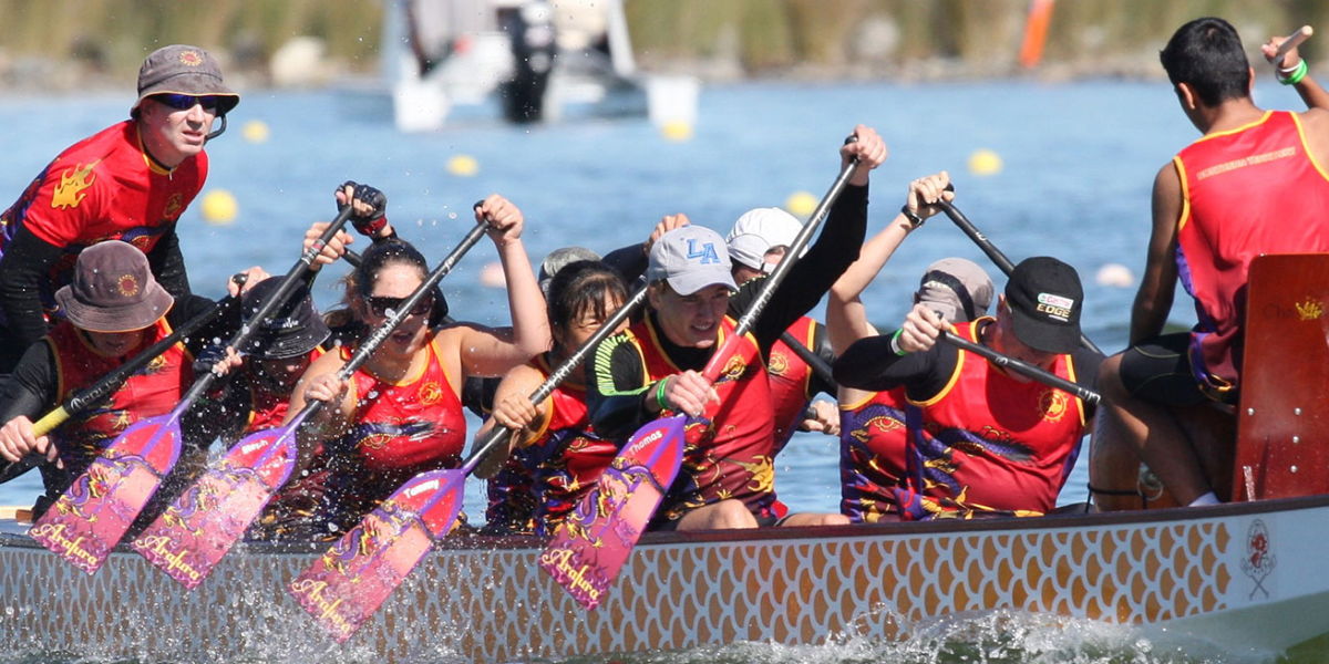 Dragon Boat in Action